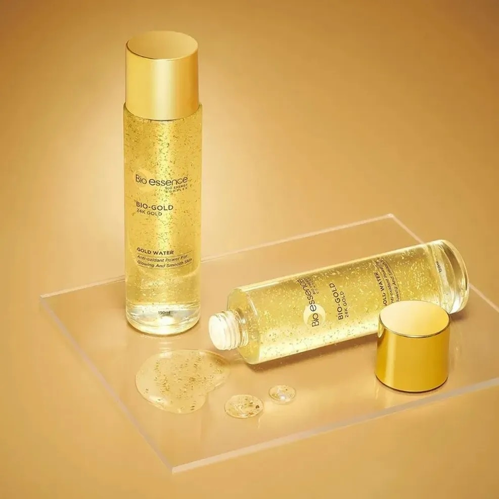 Nước Dưỡng Bio-Essence Gold Ngăn Ngừa Dấu Hiệu Lão Hóa Chiết Xuất Vàng 24K 150ml