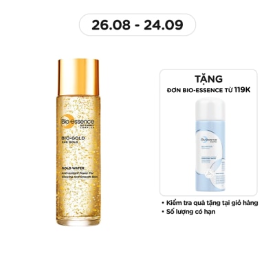 BIO-ESSENCE Nước Dưỡng Bio-Essence Gold Ngăn Ngừa Dấu Hiệu Lão Hóa Chiết Xuất Vàng 24K 150ml