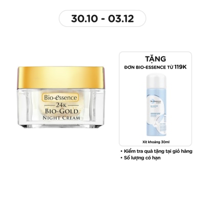 BIO-ESSENCE Bio-Essence Gold Night Cream 40g
