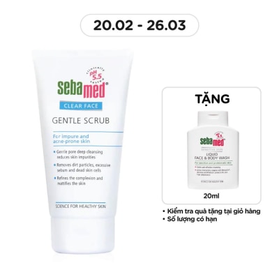 SEBAMED Sebamed Clear Face Gentle Scrub 150ml