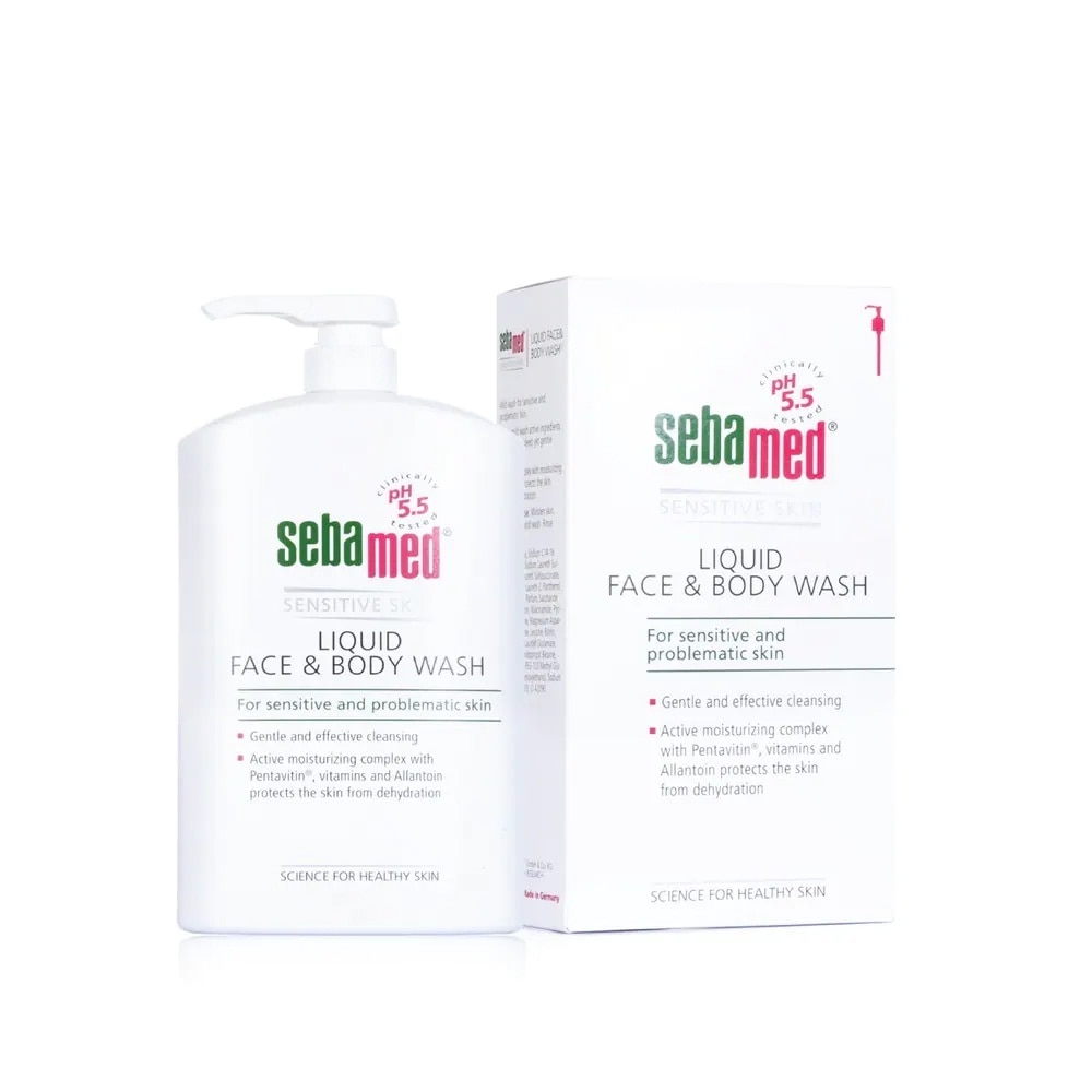 Sensitive Liquid Face & Body Wash 300ml