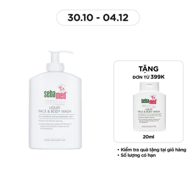 SEBAMED Sữa Rửa Mặt Và Tắm Toàn Thân Sebamed Cho Da Nhạy Cảm 300ml