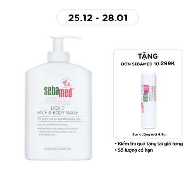 SEBAMED Sữa Rửa Mặt Và Tắm Toàn Thân Sebamed Cho Da Nhạy Cảm 300ml