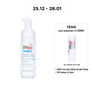 SEBAMED Clear Antibacterial Cleansing Foam 150ml