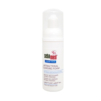 SEBAMED Sữa Rửa Mặt Tạo Bọt Sebamed Kháng Khuẩn Giảm Mụn pH 5.5 50ml