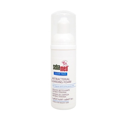 SEBAMED Clear Antibacterial Cleansing Foam 50ml
