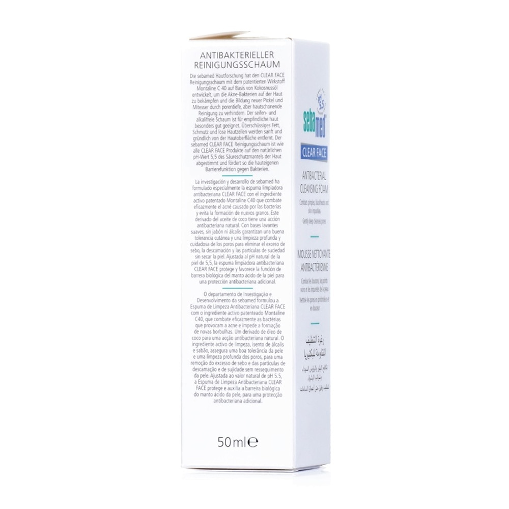 Clear Antibacterial Cleansing Foam 50ml