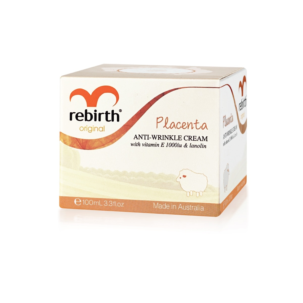 Placenta Anti-Wrinkle Vitamin E & Lanolin Cream 100ml