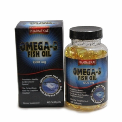 PHARMEKAL Viên Uống Dầu Cá Pharmekal Omega 3 Fish Oil 1000Mg 100 Viên