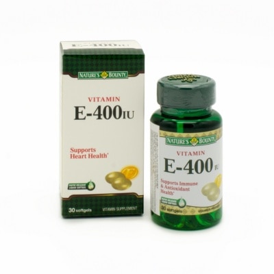 NATURE'S BOUNTY Viên Uống Nature's Bounty Vitamin E 400 IU 30 Viên