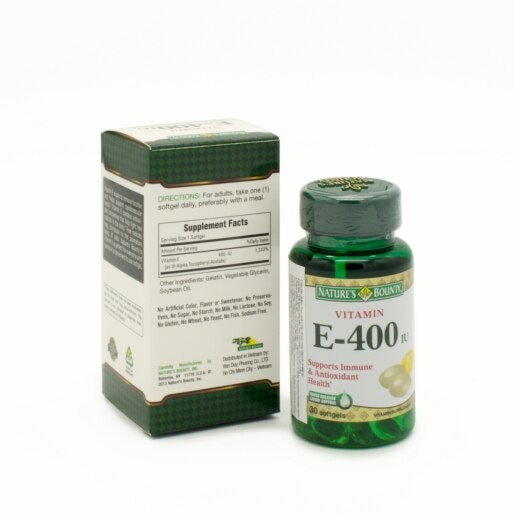 Viên Uống Nature's Bounty Vitamin E 400 IU 30 Viên