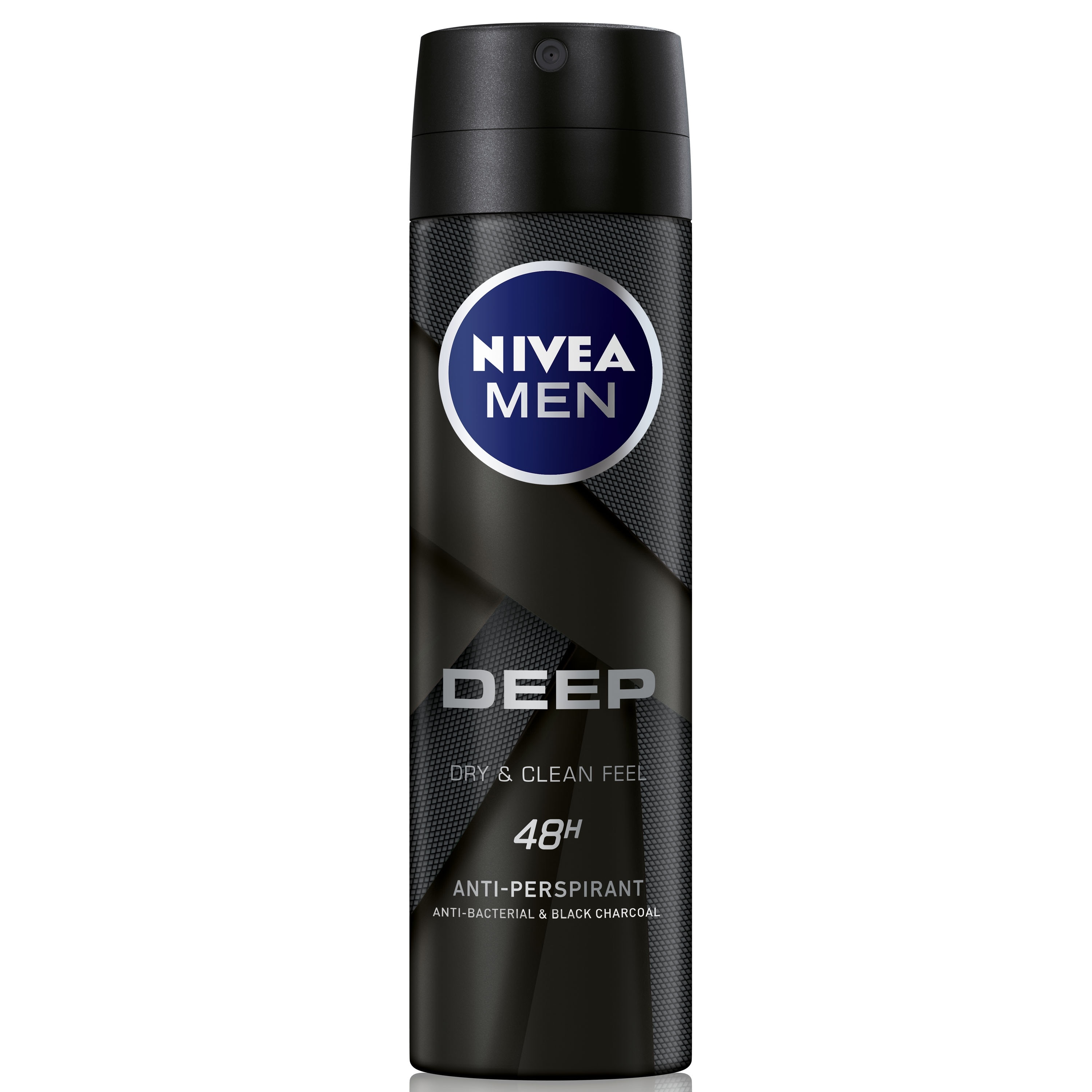 Xịt Ngăn Mùi Nam Than Đen Hoạt Tính Nivea 150ml