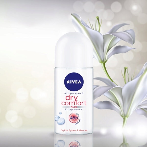 Lăn Ngăn Mùi Nữ Khô Thoáng Nivea 50ml