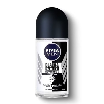 NIVEA Men Invisible For Black & White Roll On 50ml