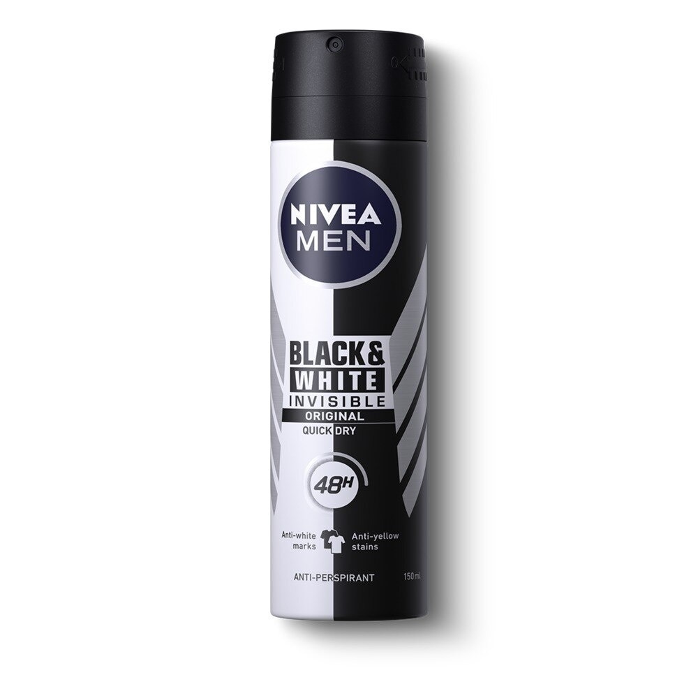 Xịt Ngăn Mùi Nam Ngăn Vệt Ố Vàng Nivea 150ml