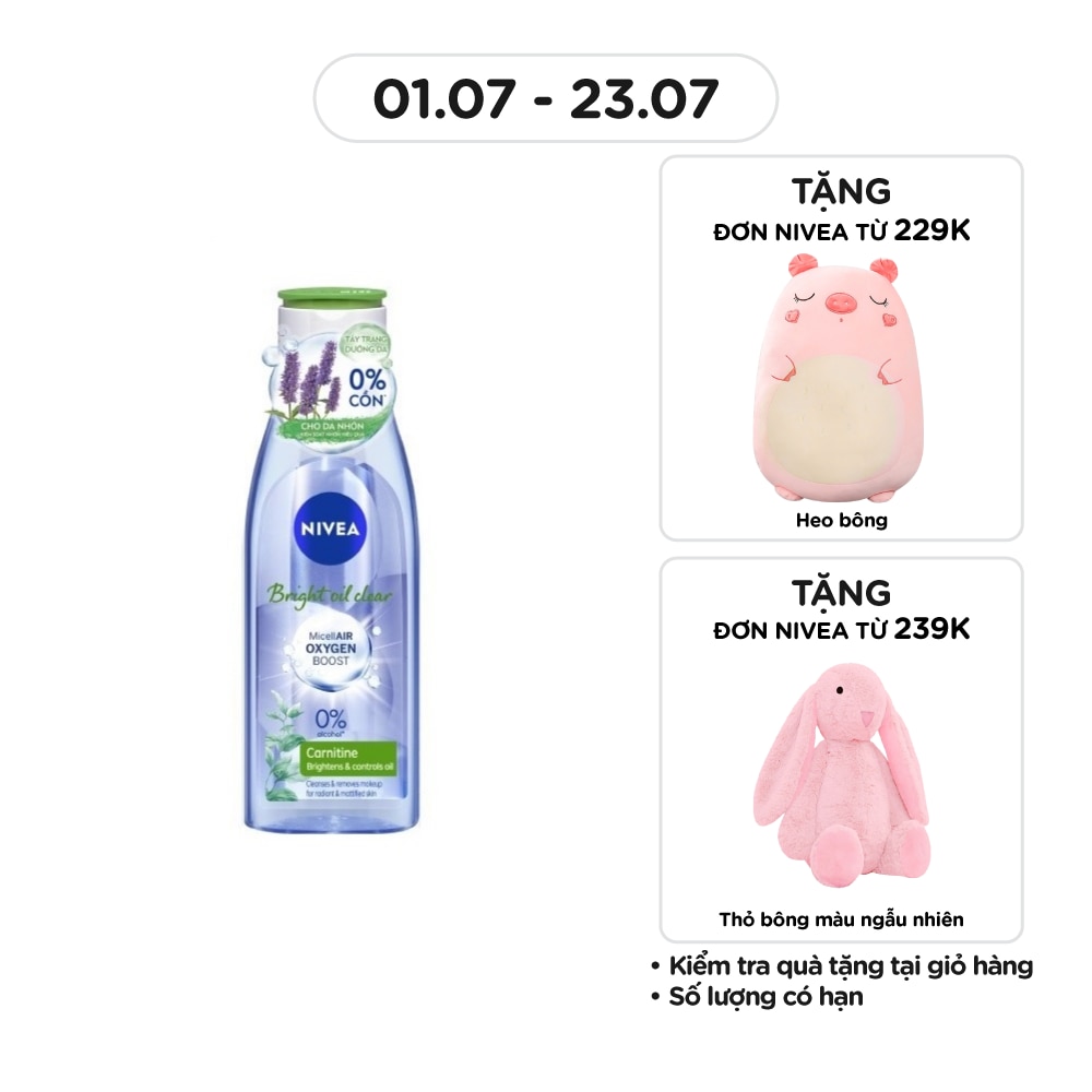 Nước Tẩy Trang Kiểm Soát Nhờn Nivea 200ml