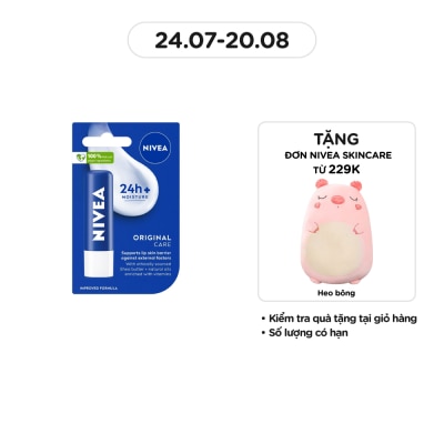 NIVEA Son Dưỡng Ẩm Nivea Original 4.8g