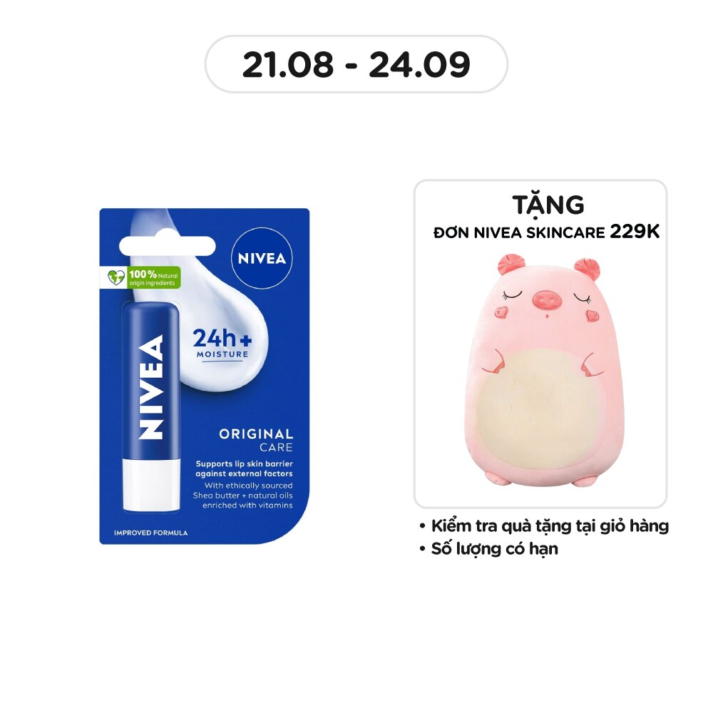 Son Dưỡng Ẩm Nivea Original 4.8g