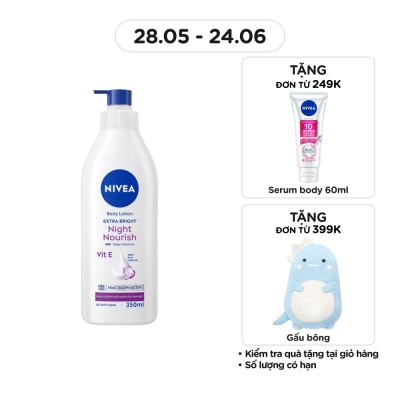 NIVEA - Body Lotion Whitening Night 350ml