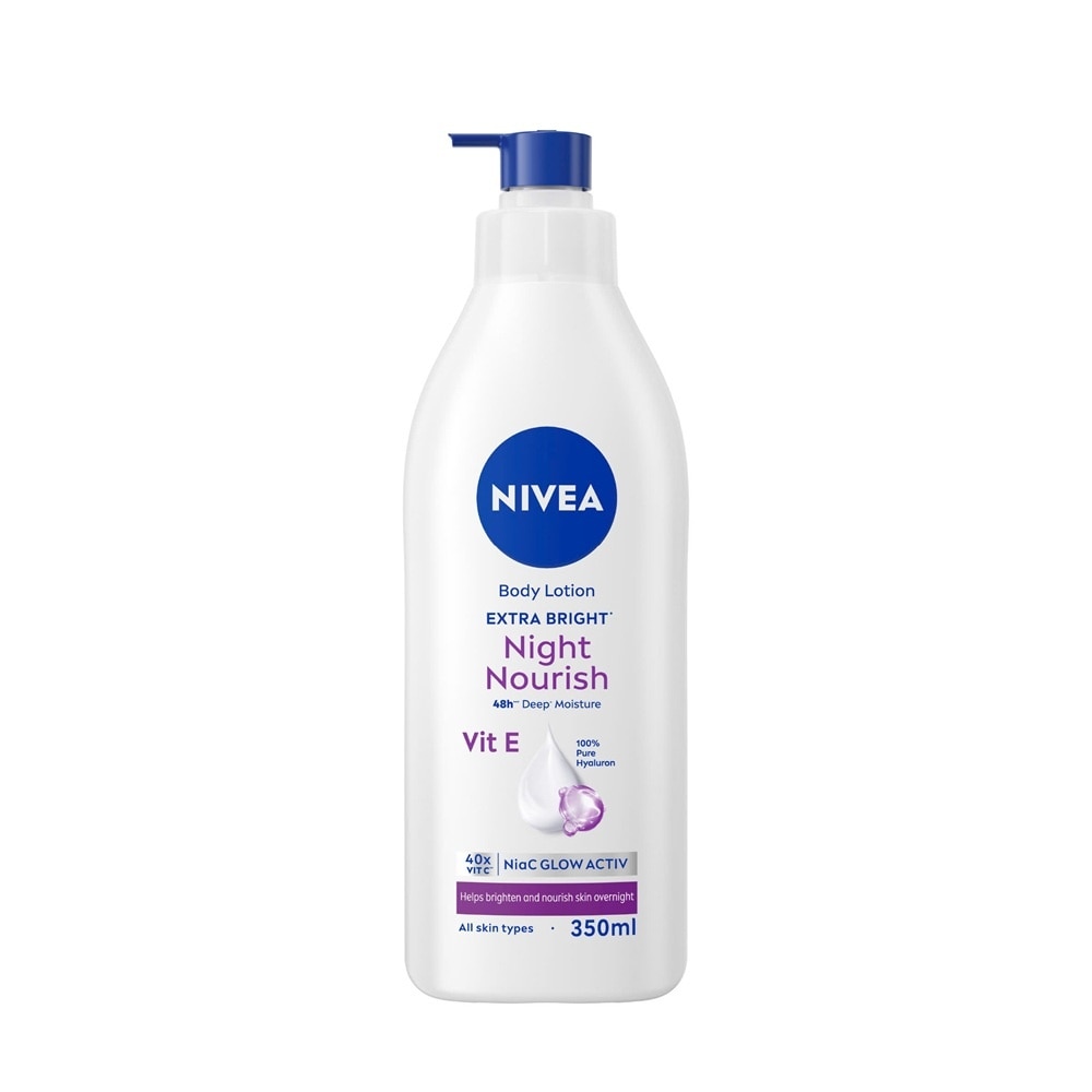 Sữa Dưỡng Thể Dưỡng Trắng Da Ban Đêm Nivea 350ml