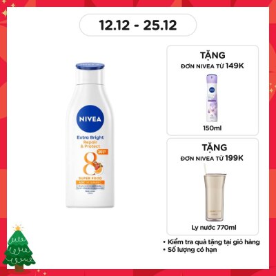 NIVEA Sữa Dưỡng Thể Nivea SPF30 Dưỡng Trắng Phục Hồi Chống Nắng 200ml