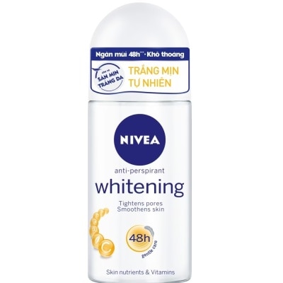 NIVEA Lăn Ngăn Mùi Nữ Trắng Mịn Tự Nhiên Nivea 25ml