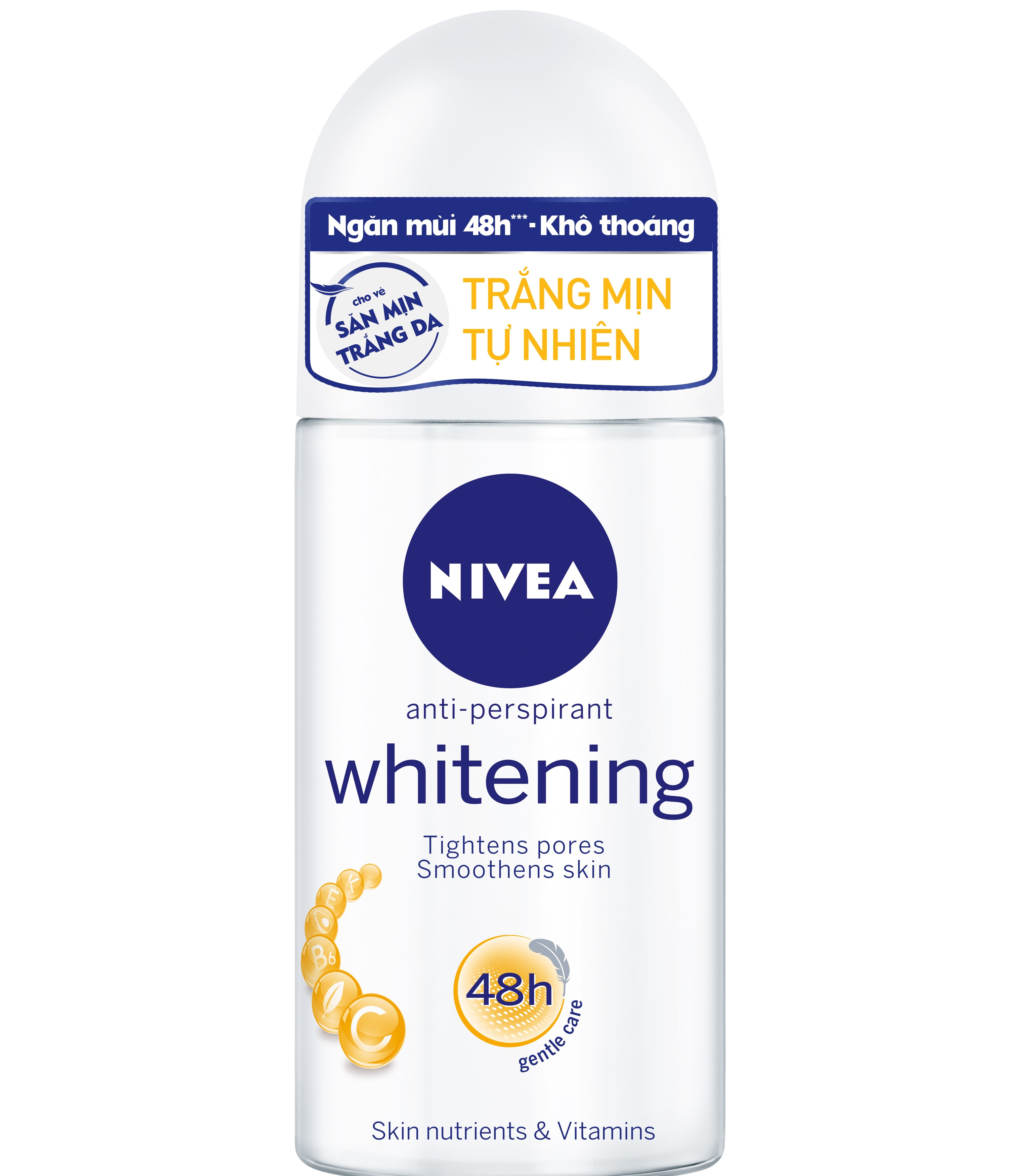 Lăn Ngăn Mùi Nữ Trắng Mịn Tự Nhiên Nivea 25ml