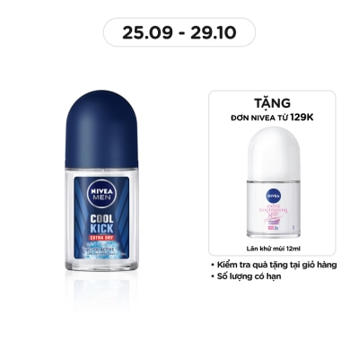 NIVEA Lăn Ngăn Mùi Nam Mát Lạnh Nivea 25Ml