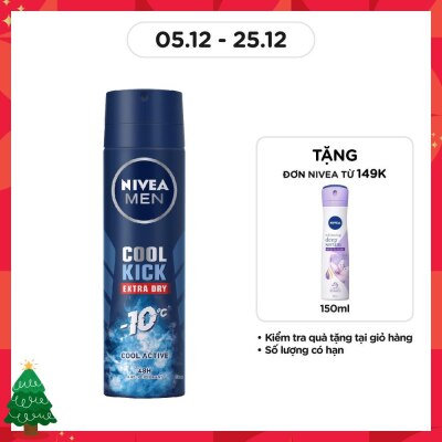 NIVEA Men Cool Kick Spray 150ml