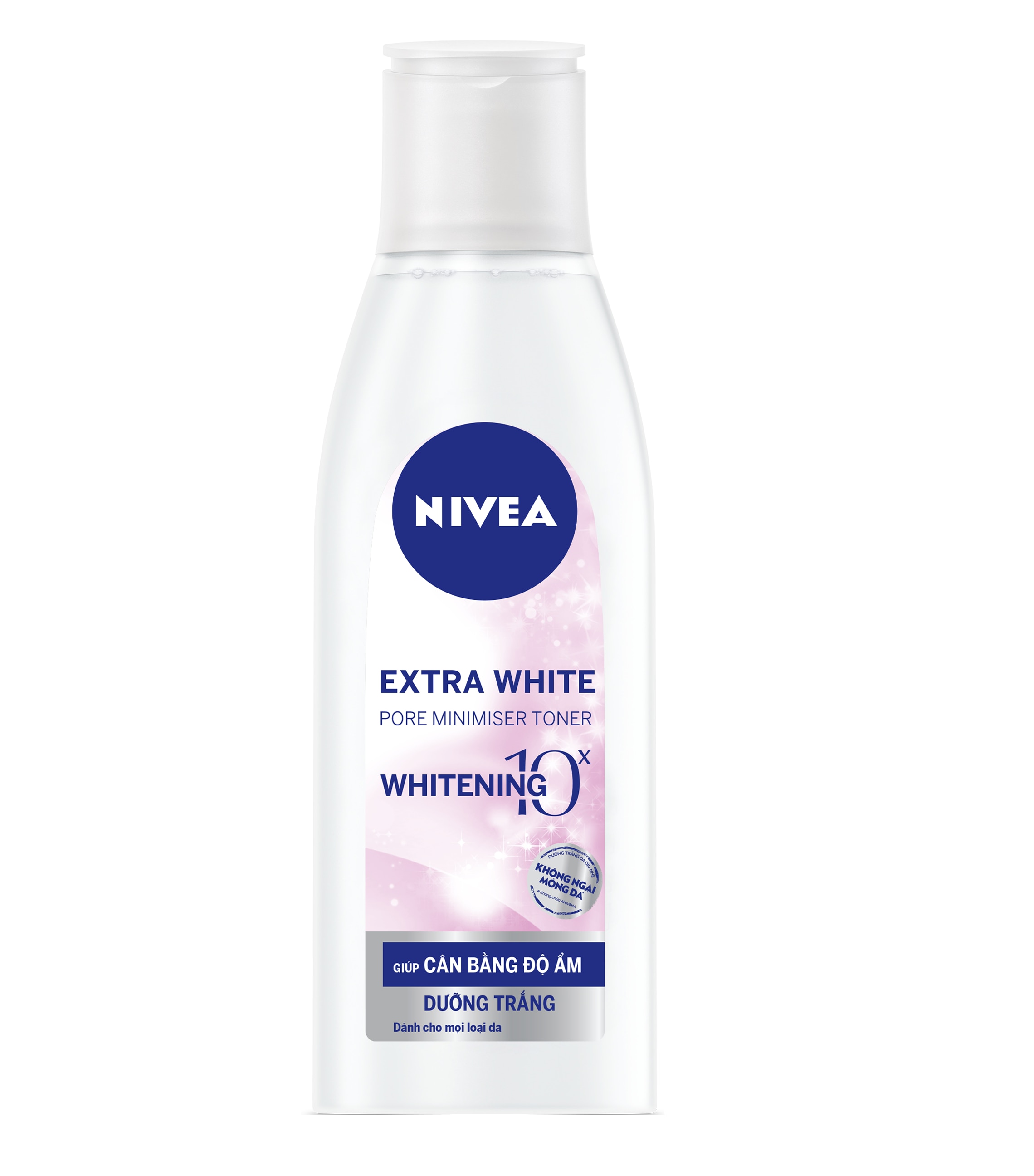 Nước Hoa Hồng Nivea Dưỡng Trắng Da & Se Khít Lỗ Chân Lông 200ml