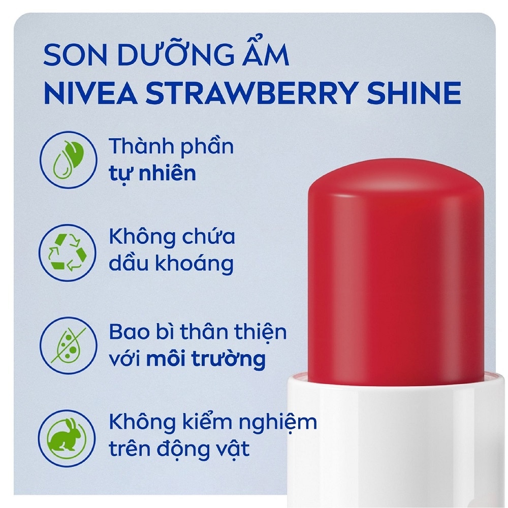 Fruity Shine Strawberry Lip Balm 4.8g