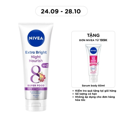 NIVEA Body Night Whitening Serum 180ml image