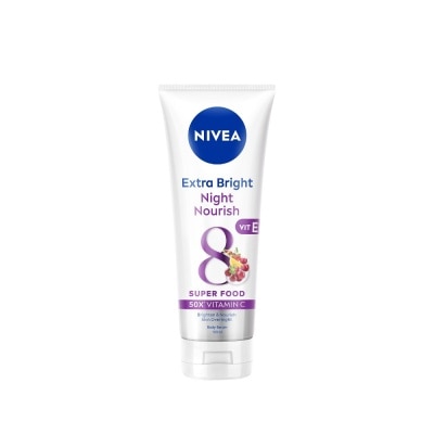 NIVEA Tinh Chất Dưỡng Thể Trắng Da Ban Đêm Nivea 180ml