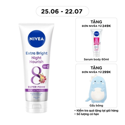NIVEA - Body Night Whitening Serum 180ml