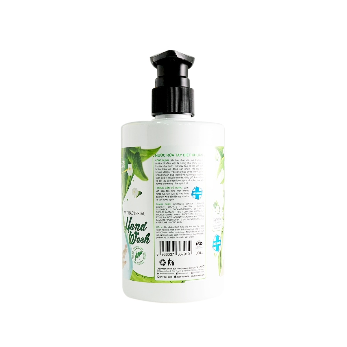 Antibacterial Hand Wash Camellia Flower 500ml