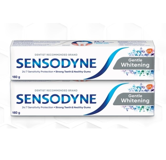 Kem Đánh Răng Trắng Sáng Sensodyne Gentle Whitening 160g