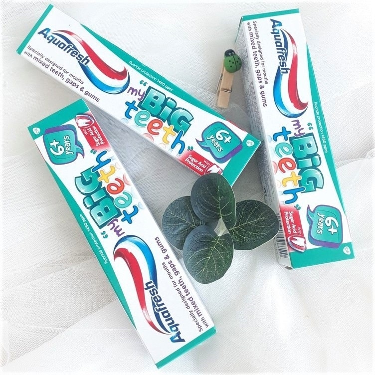 Kem Đánh Răng Trẻ Em Aquafresh Big Teeth 6Tuổi+ 50ml