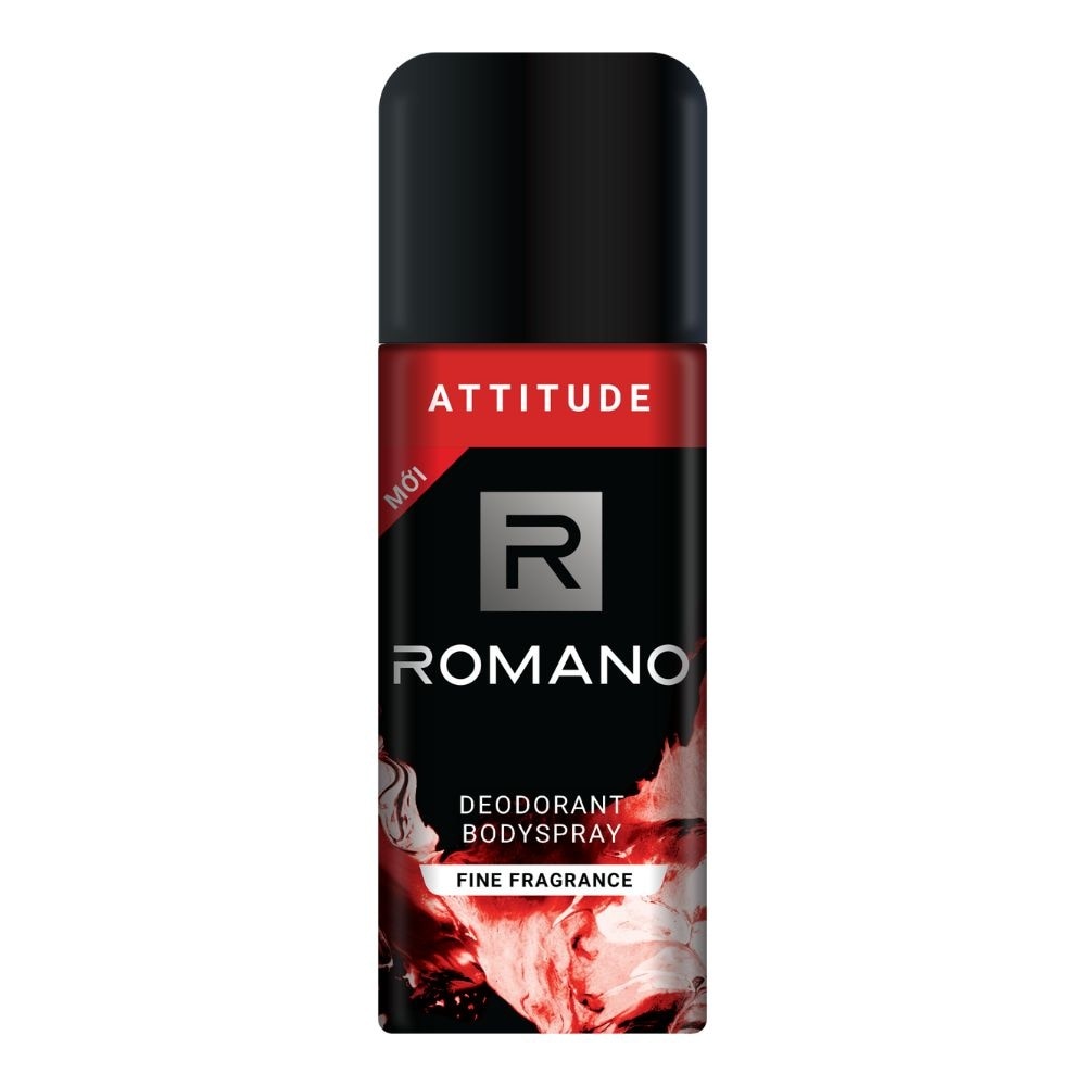 Xịt Khử Mùi Toàn Thân Cho Nam Romano Attitude 150ml