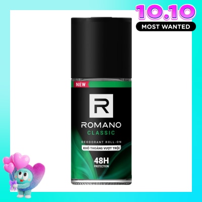 ROMANO Classic Deodorant Roll On 50ml image