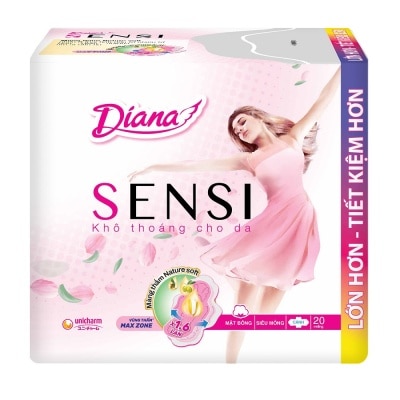 DIANA Sensin Slim Sanitary Napkin 20pcs image