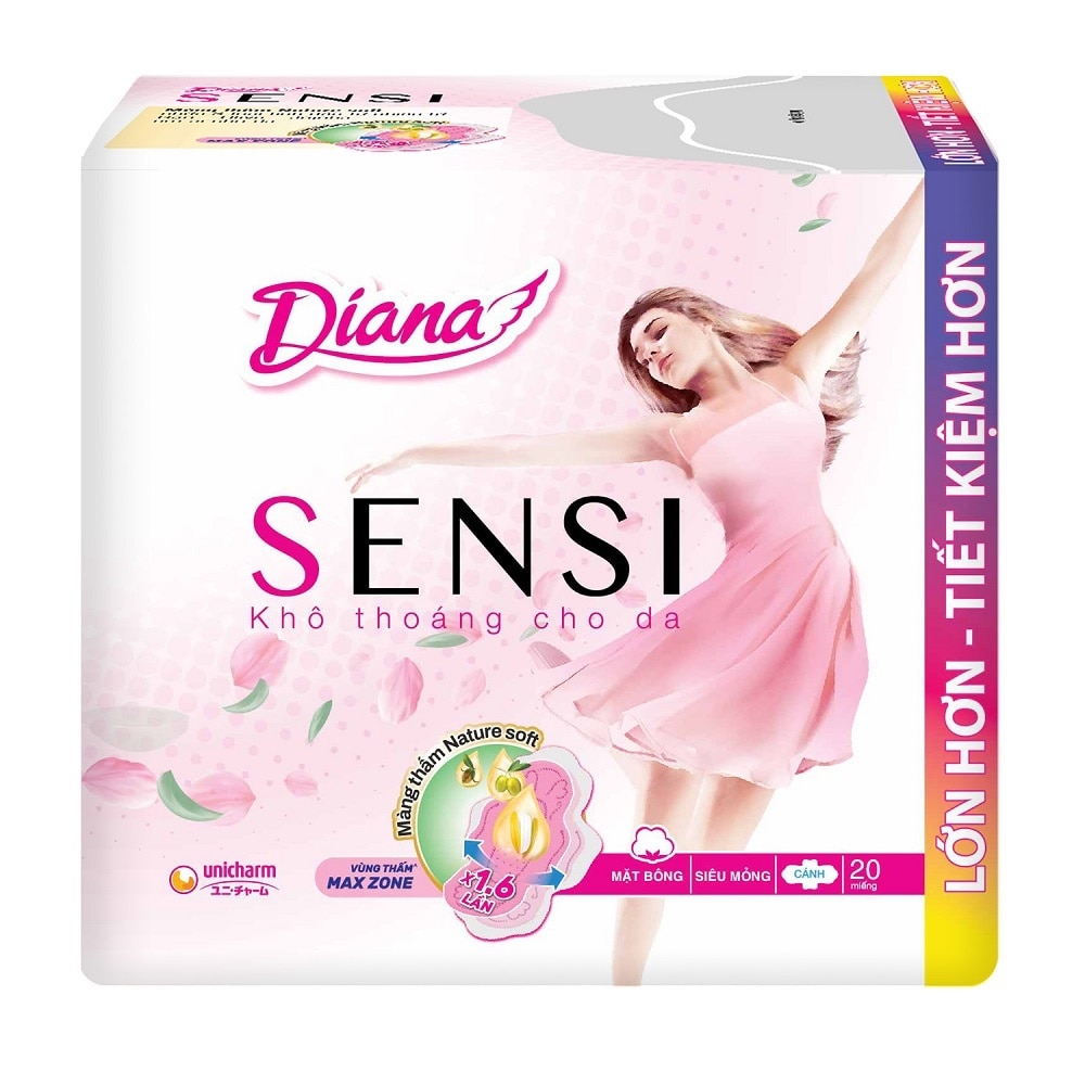 Sensin Slim Sanitary Napkin 20pcs