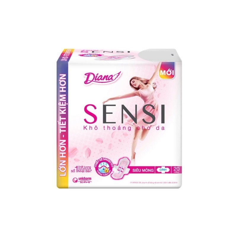 Sensin Slim Sanitary Napkin 20pcs