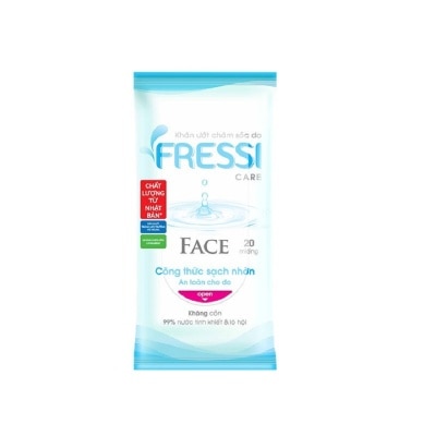 FRESSI Wet Tissues Care Face 20s