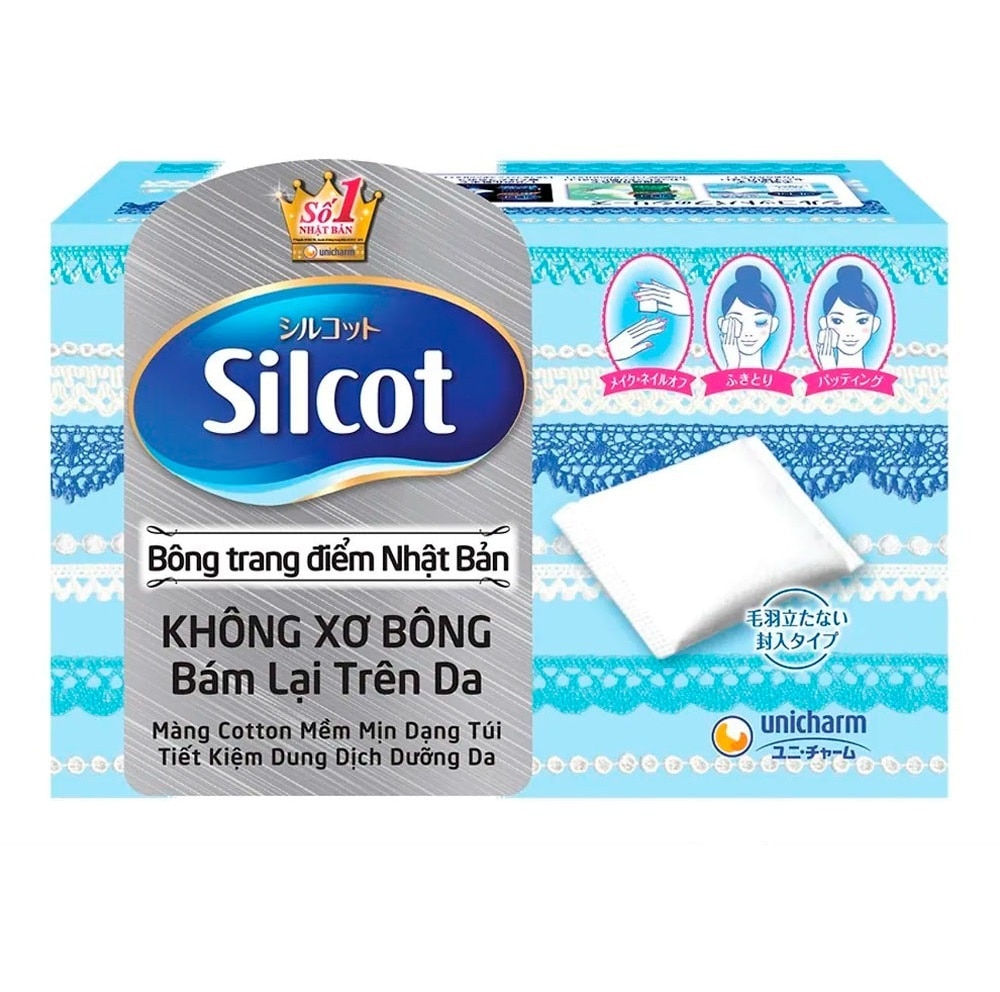 Bông Tẩy Trang Silcot 82 Miếng