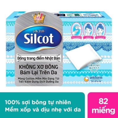 SILCOT Bông Tẩy Trang Silcot 82 Miếng