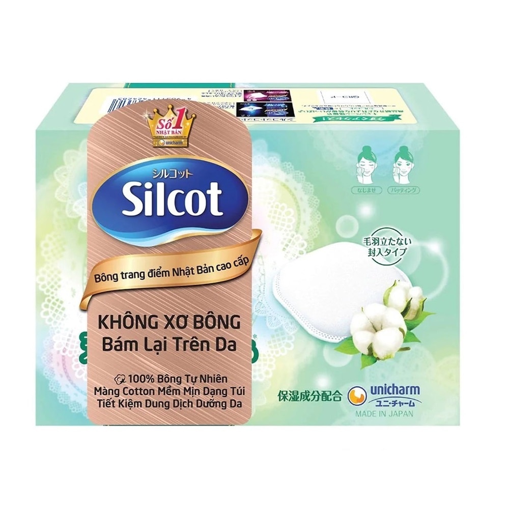 Bông Tẩy Trang Silcot Premium 66 Miếng