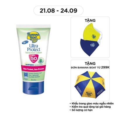 BANANA BOAT Ultra Protect Sunscreen Lotion SPF50 90ml