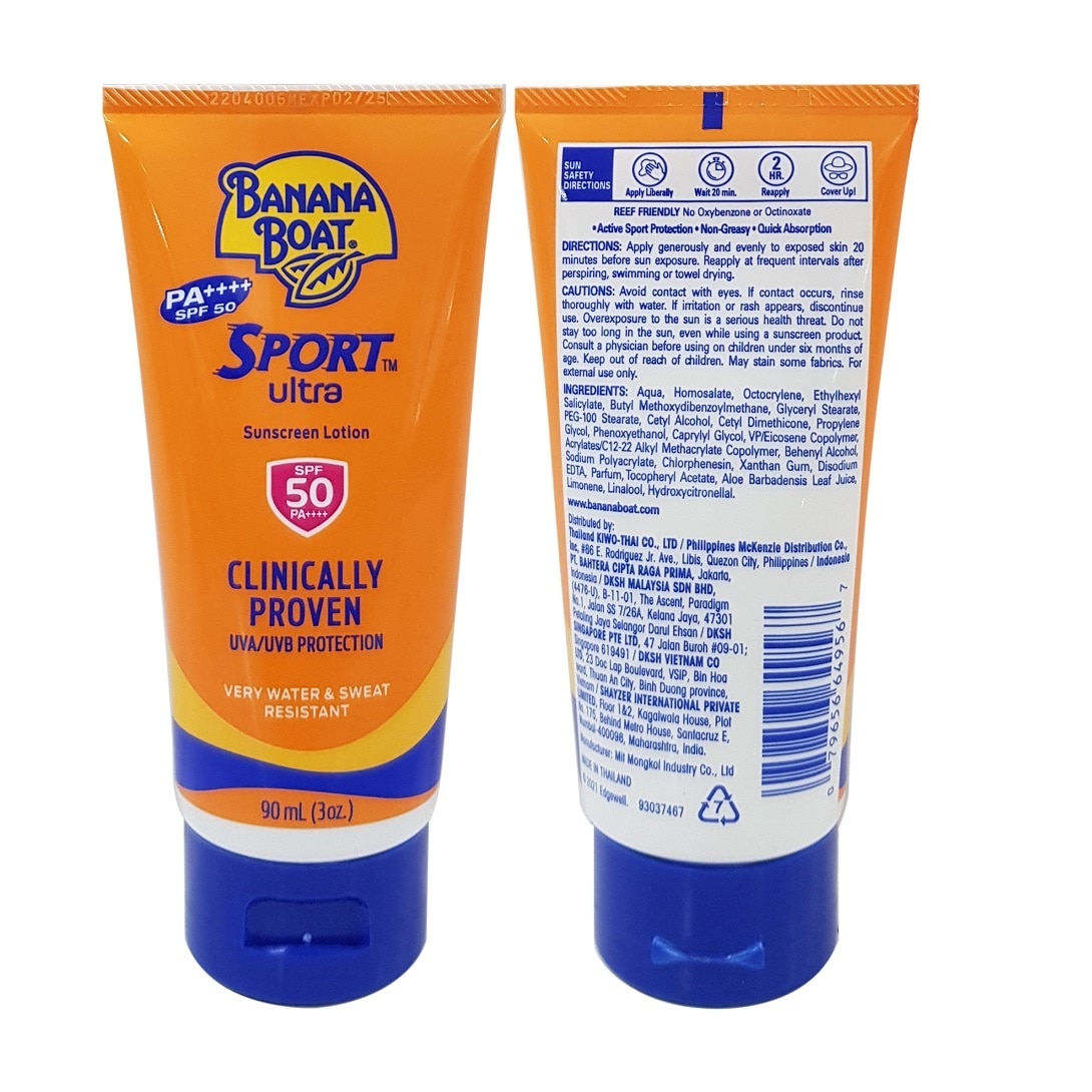 Kem Chống Nắng Thể Thao Banana Boat SPF50 90ml