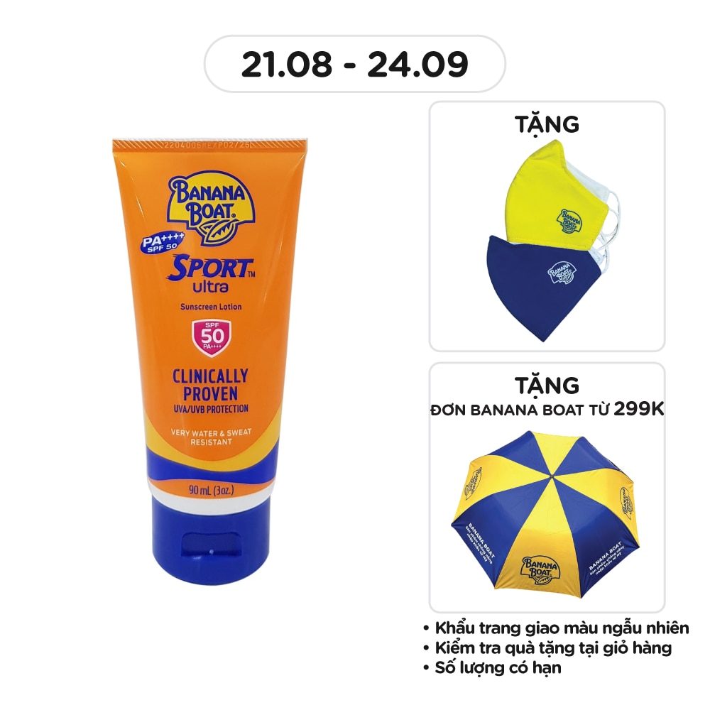 Kem Chống Nắng Thể Thao Banana Boat SPF50 90ml