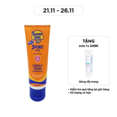 BANANA BOAT Kem Chống Nắng Thể Thao Banana Boat SPF50 90ml